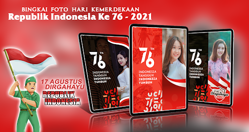 Bingkai Foto HUT RI 76 17 Agustus 2021 ??