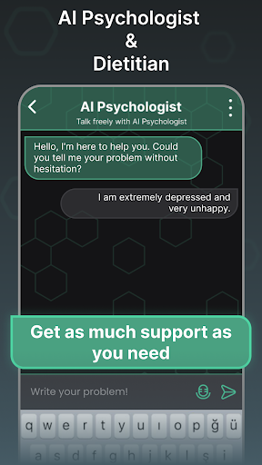 AI Psychologist & Dietitian Screen 3