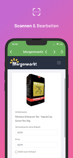 Morgenmarkt B2B Screen 3