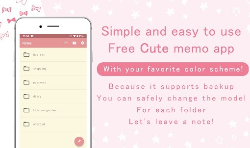 Notepad - Simple cute app -