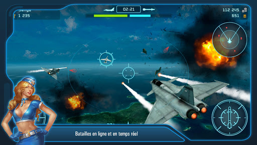 Code Triche Battle of Warplanes: Air Jeu  APK MOD (Astuce) screenshots 2
