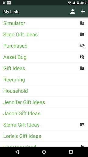 Android application NotifyPrice screenshort