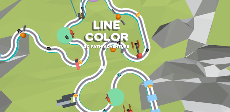 Line Color - 3D Path Adventure
