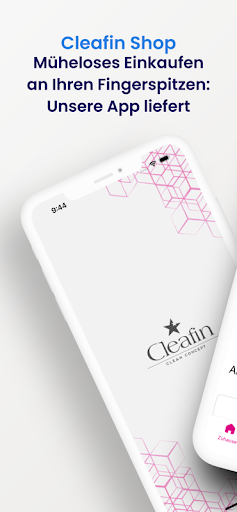 Android application Cleafin Shop screenshort