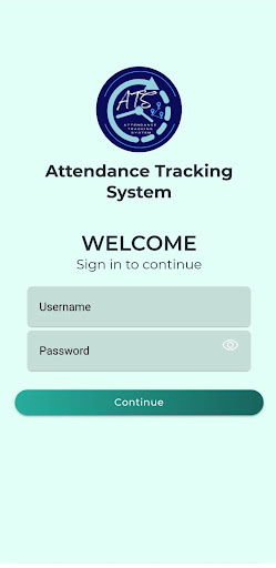 Android application Attendance Tracking System screenshort