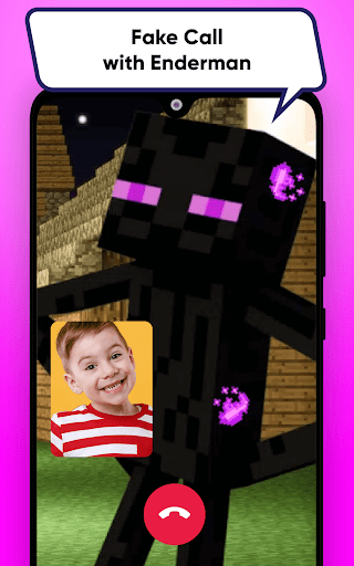 Enderman Prank Call Screen 3