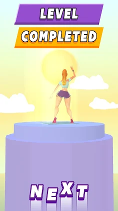 Helix Jump Girl - Screenshot 3