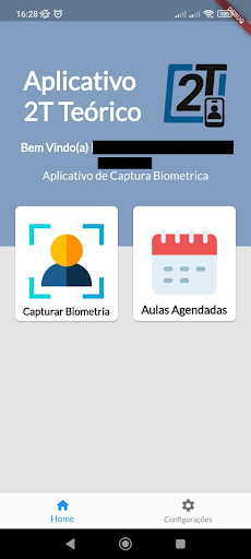Android application Teórico 2T Sistemas screenshort