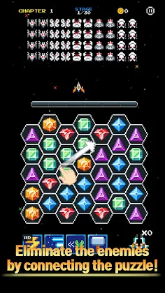 Link Puzzle Invader - Screenshot 1