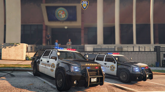 Police Spooky Jeep Parking Sim 1.5 APK screenshots 7