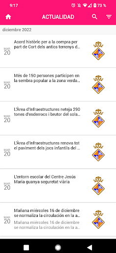 PalmaApp Screen 3