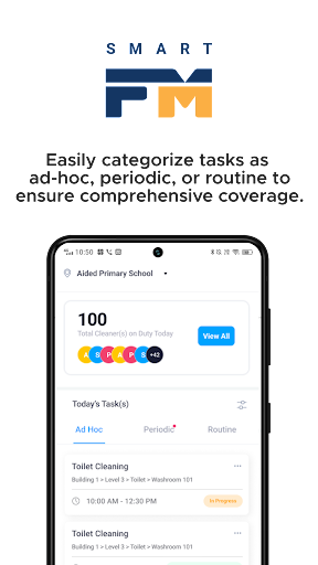 Android application RP Smart FM Supervisor screenshort