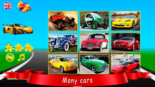 Puzzles cars
