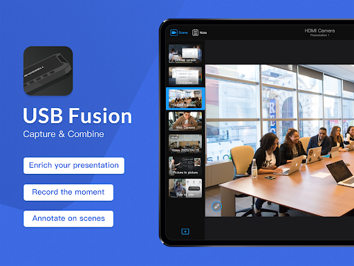 Android application USB Fusion screenshort
