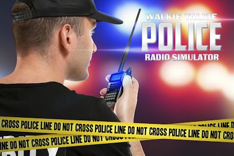 Police walkie-talkie radio sim JOKE GAME For PC installation