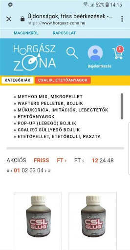Horgász-Zóna Extra Screen 3