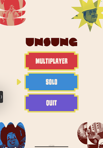 Android application UNSUNG screenshort