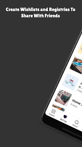 Tings: The Gifts App Screen 2