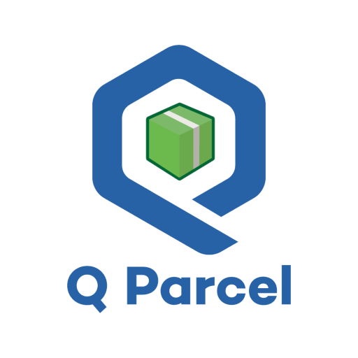 Q Parcel logo