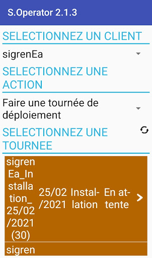 S.Operator Screen 2