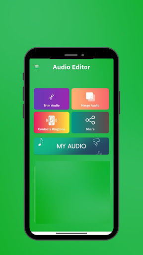 Android application Audio Editor screenshort