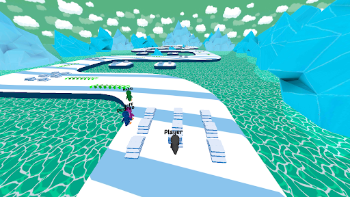 South Pole Race: Ice blocks Screen 3