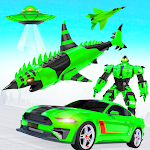 Cover Image of 下载 Shark Robot Car Transform Game 50 APK