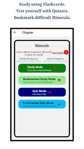 Learn About Minerals Screen 2