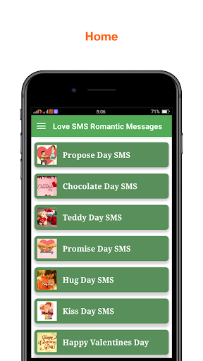 Aperçu de l'application