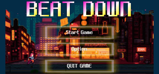 Android application Beat Down screenshort