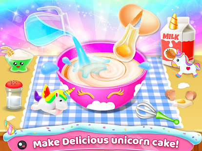 Unicorn Cake Maker????????: Baking Games For Girls