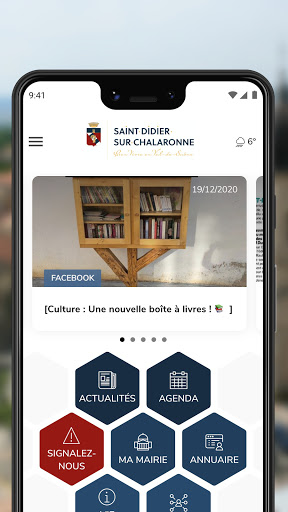 Android application Saint Didier sur Chalaronne screenshort