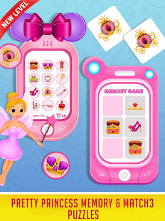 Princess Baby Phone - Kids & Toddlers Play Phone 15.0 APK screenshots 13