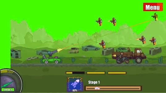 Road Car Shooting Game
