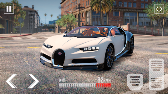 Drive Bugatti Chiron Car Sim