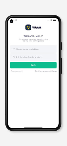 Android application LookingForCarPark screenshort
