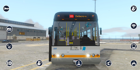 Brussels city bus simulator