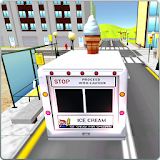 IceCream Delivery Truck Sim 3D icon