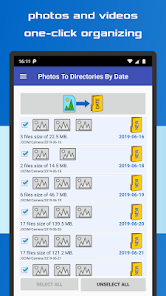 Photos To Directories By Date  screenshots 1