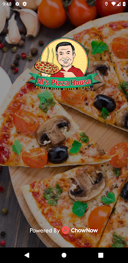 Android application Al's Pizza House screenshort