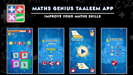 Maths Genius Taaleem App: Learn Basic Mathematics