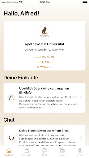 Uniapo App Screen 2
