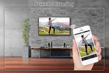 Screen Mirroring Display Phone Screen On TV
