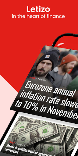 Android application Letizo Finance and Stock News screenshort