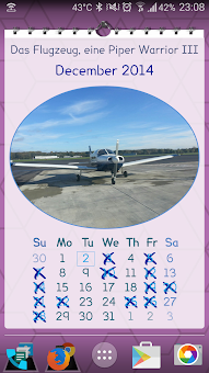 Picture Calendar 2018 screenshot 1