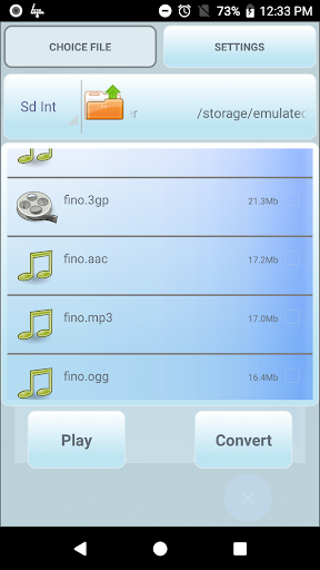 Anteprima dell'app