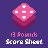 13 Rounds Score Sheet icon