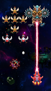 Galaxy Attack: Chicken Shooter MOD (Unlimited Gold) 5