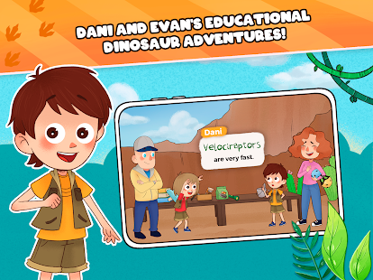 Dani and Evan: Dinosaur books Screenshot