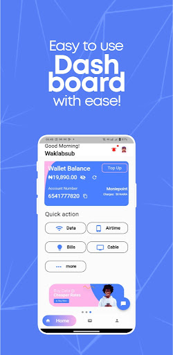 GFSUB: Data & Bill Payment Screenshot